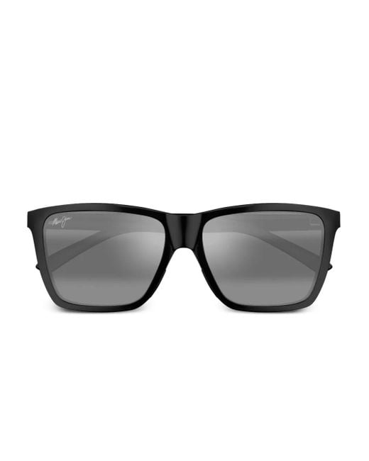 Gafas de sol con montura cuadrada Maui Jim de color Gray
