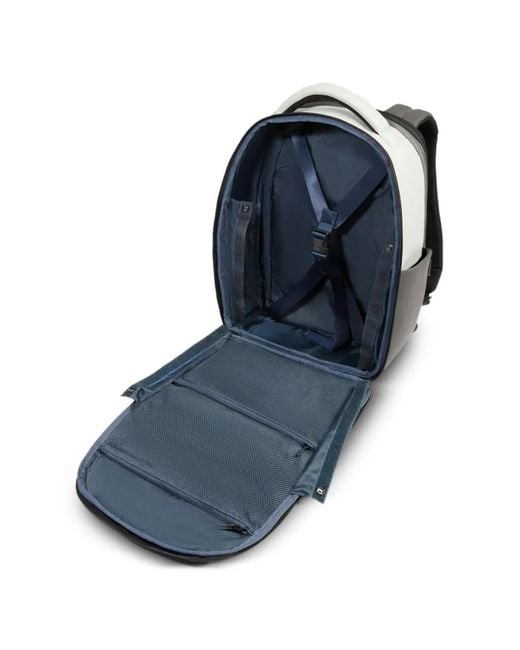 Piquadro Black Zip-Fastening Laptop Backpack for men