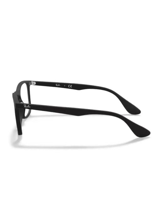 Ray-Ban Black Square Shaped Glasses