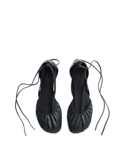Lemaire White Flat Pedille Ballerinas