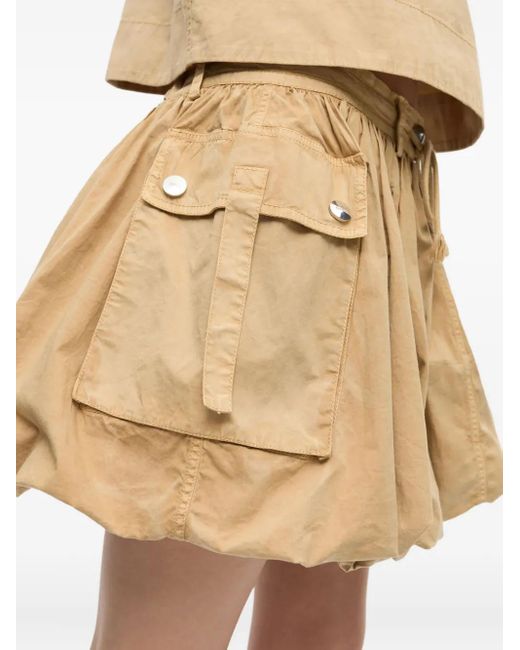 Ganni ウォッシュド スカート Natural