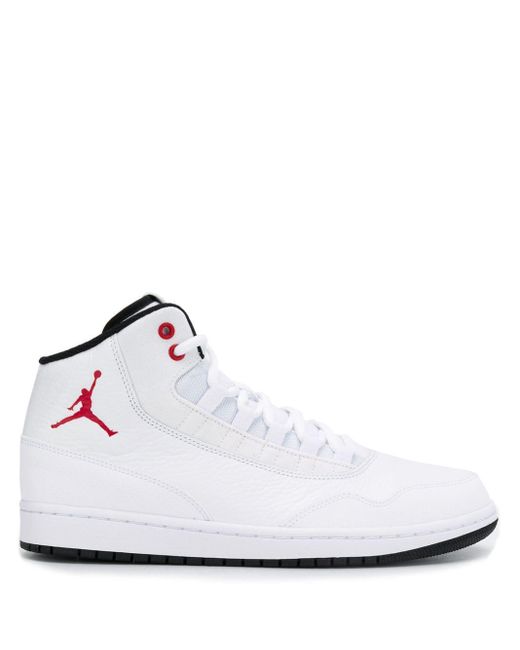 Nike Leather Jordan Executive Sneakers in White for Men | Lyst Canada
