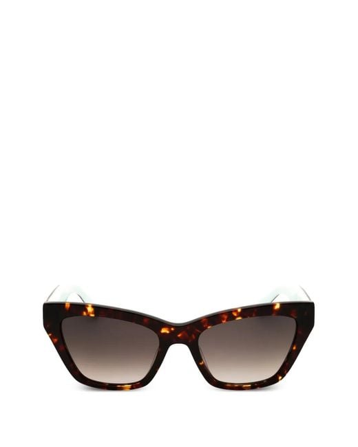 Kate Spade Brown Fay Geometric-Frame Sunglasses