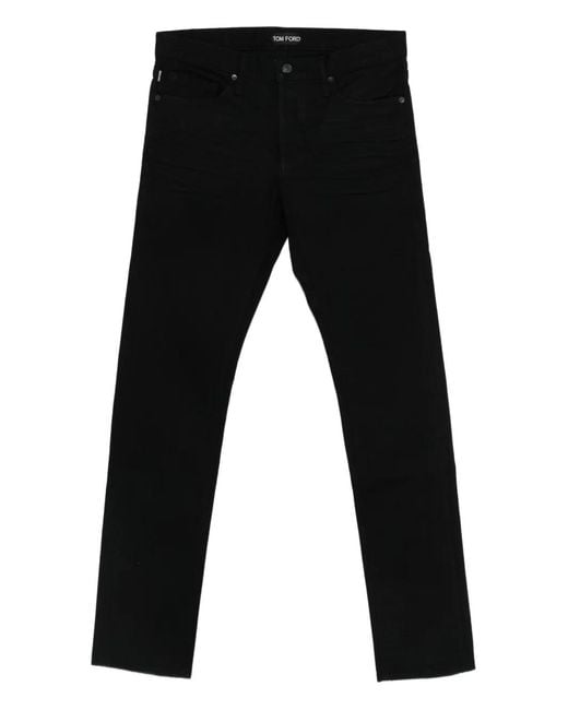 Jean À Patch Logo Tom Ford pour homme en coloris Black
