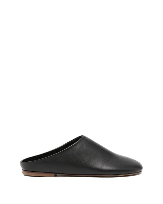 Sofie D'Hoore Black Funk Leather Mules