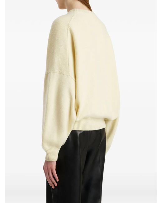 Khaite Yellow Margaux Sweater