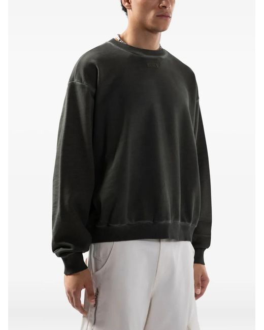 Pull À Patch Logo Gcds pour homme en coloris Black