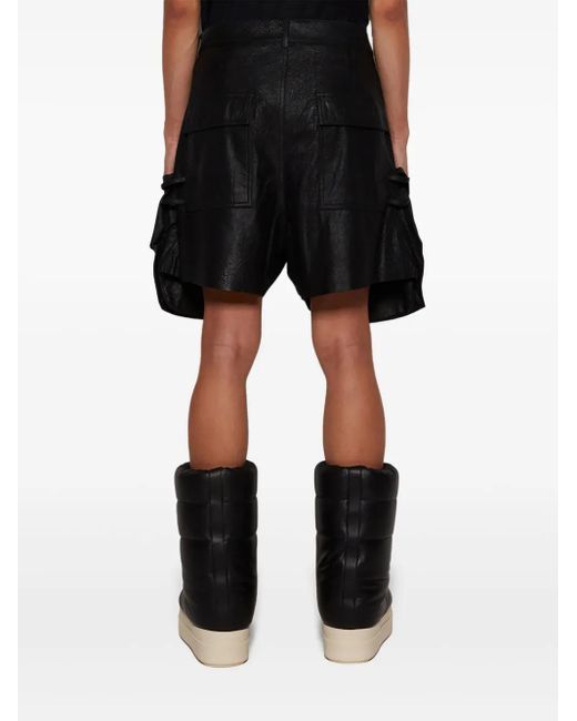 Shorts Stefan di Rick Owens in Black da Uomo
