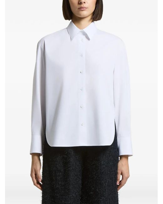 Peserico White Button-Down Shirt