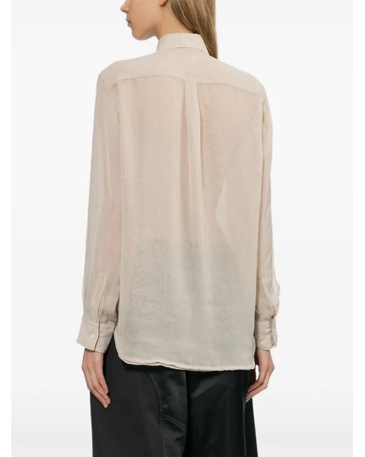 Comme des Garçons Natural Pocket Collared Shirt