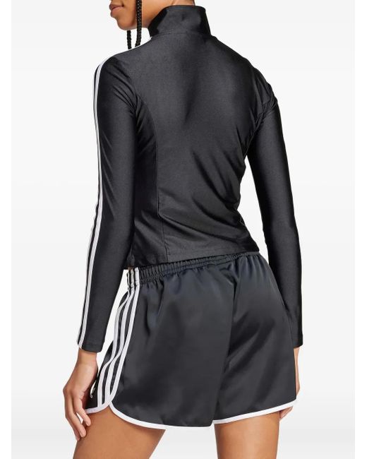 Adidas Black Adicolor 3-Stripes Zip-Up Track Jacket