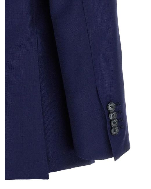 Barba Napoli Blue Jim2 Tailored Blazer for men