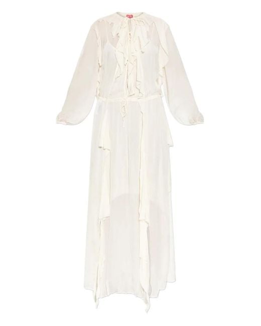 Vestido D-azzling DIESEL de color White