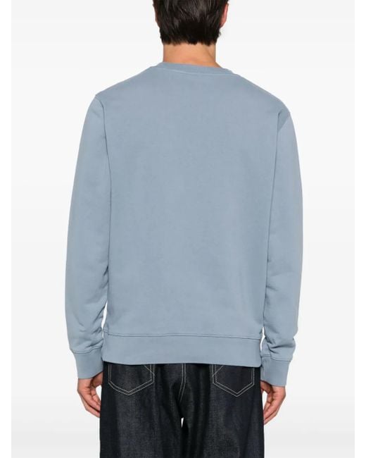Sweat À Patch Logo Maison Kitsuné pour homme en coloris Blue