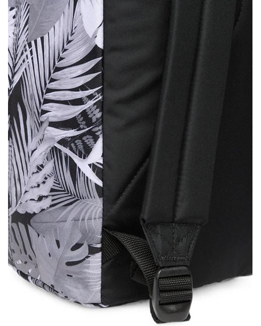 Eastpak White Out Of Office Leaf-Print Backpack