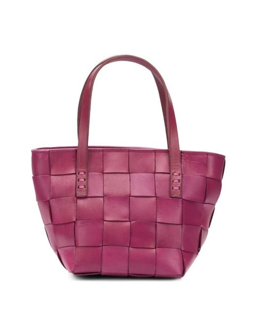 Dragon Diffusion Leren Shopper in het Pink