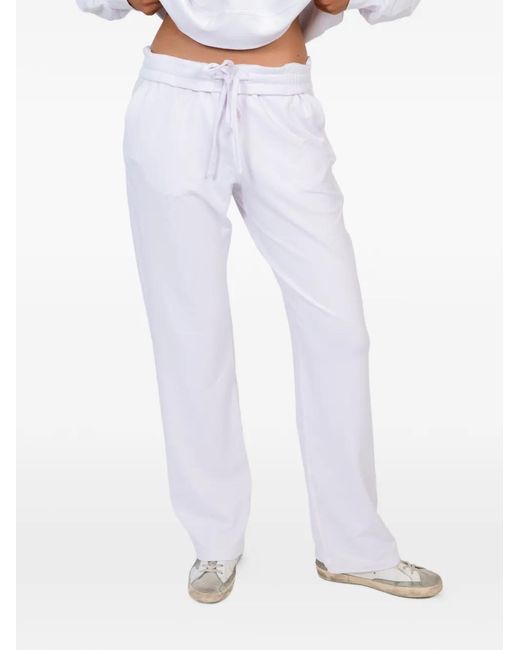 On/Off Essentials White Pantalon De Jogging Ample The Solace