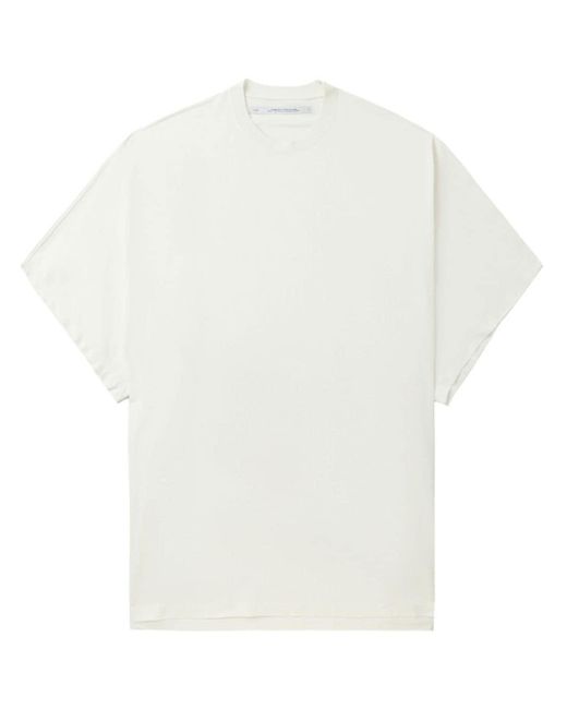 Julius White Drop-shoulder Cotton T-shirt for men