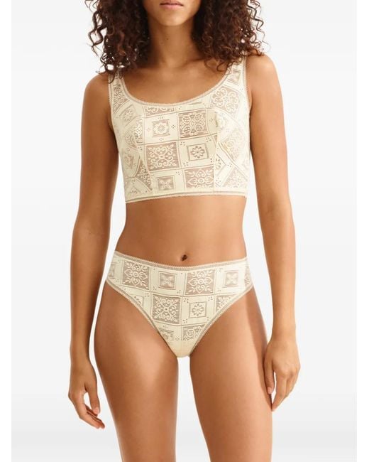 Eres Natural Mandala Thongs
