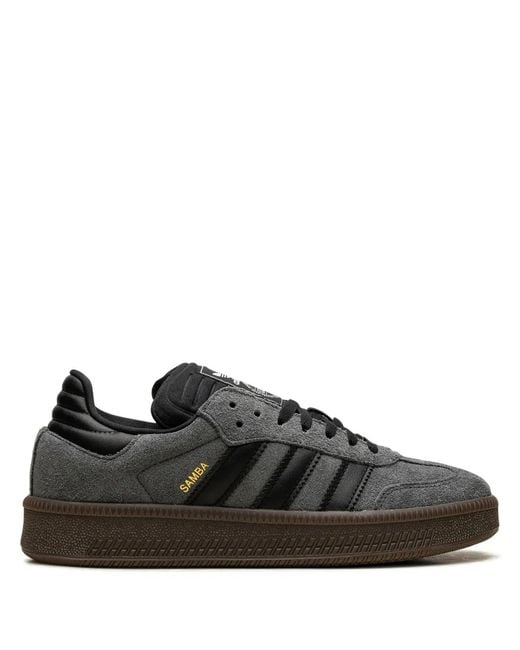 Adidas Black Samba Xlg Lace-Up Sneakers for men