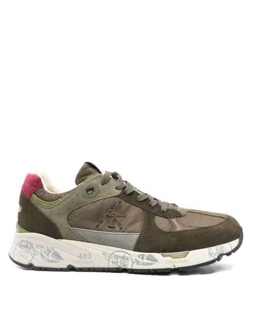 Premiata Green Mase Sneakers for men