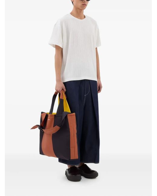 Sunnei White Ribbed T-Shirt