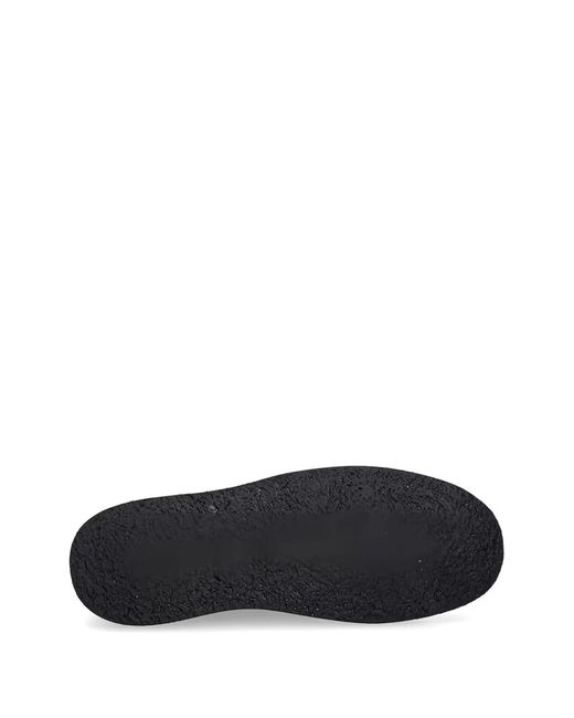 Fred Perry Black Hawley Lace-Up Fastening Desert Boots for men