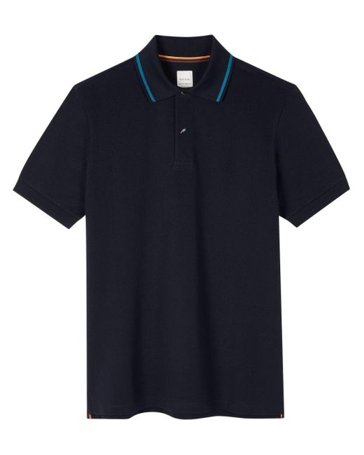 Paul Smith Blue Bird Polo Shirt for men