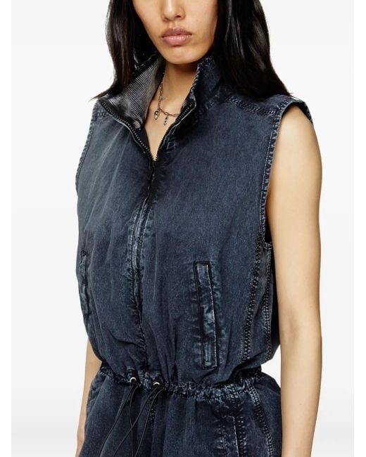 DIESEL Blue J-Annet Playsuit