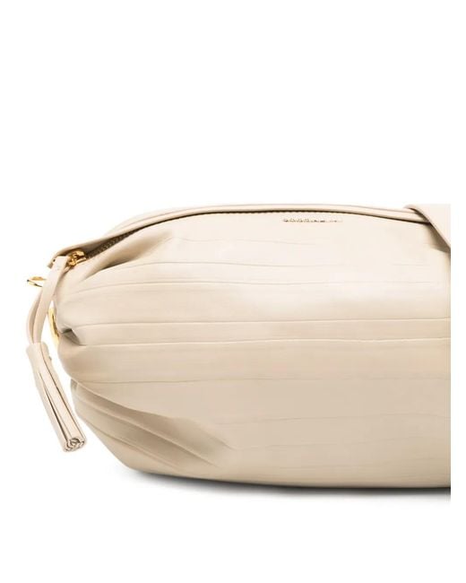Coccinelle Natural Tassel-Detail Shoulder Bag