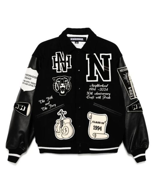 メンズ Neighborhood ボンバージャケット Black