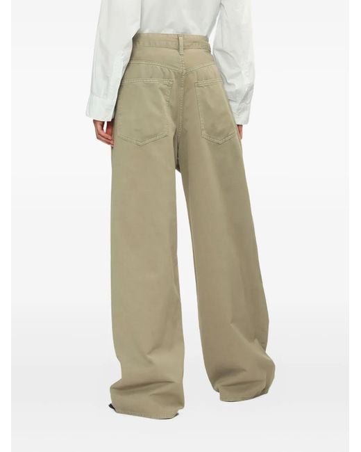 Agolde Vana Fold Jeans in het White