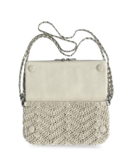 Zadig & Voltaire Gray Rock Shoulder Bag