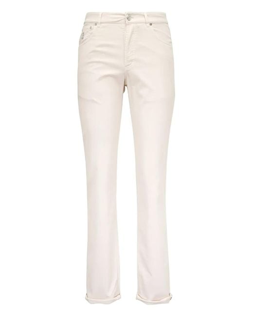 Jean À Poches Multiples Brunello Cucinelli pour homme en coloris Natural