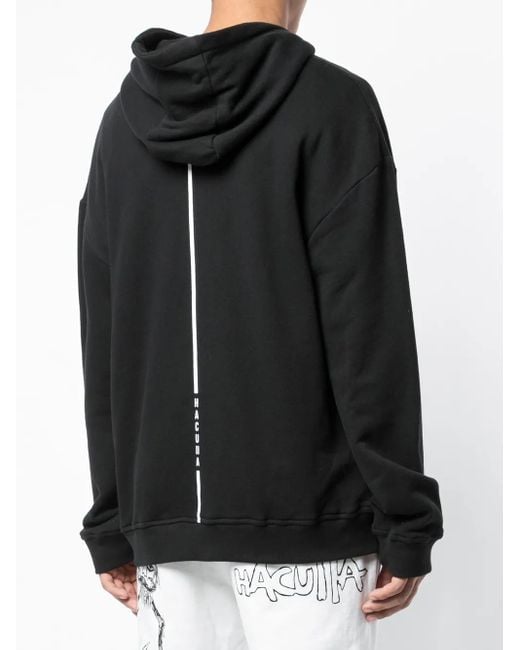 Haculla Black New York Robber Hoodie for men
