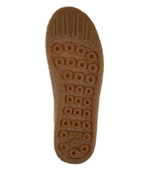 Camper Brown Peu Terreno Suede Sneakers