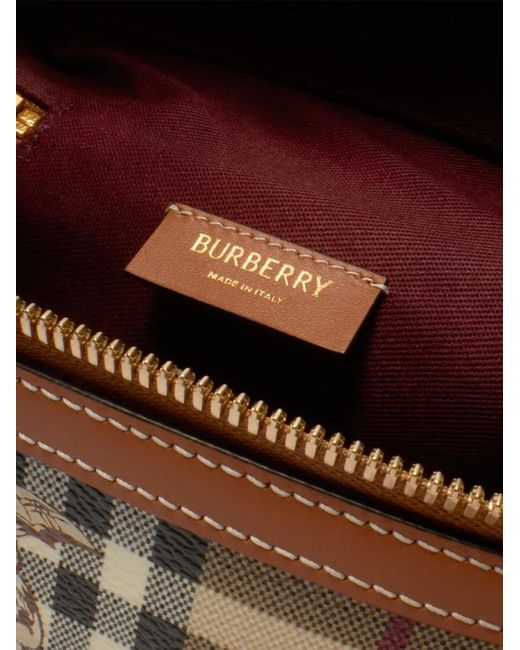 Burberry Brown Mini Mates Tote Bag
