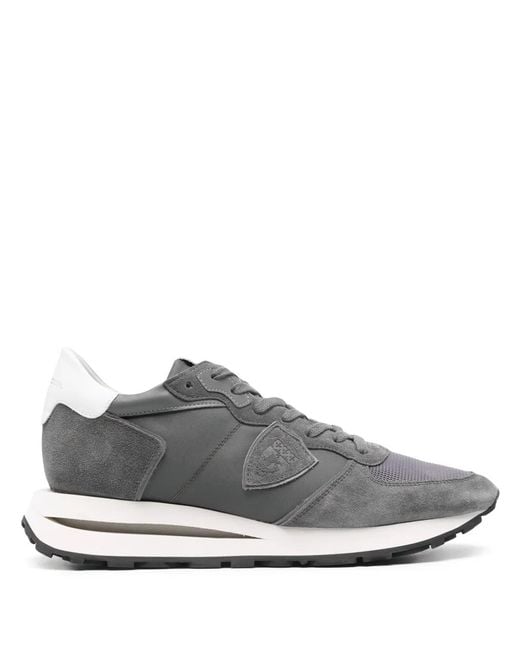 Philippe Model Gray Trpx Haute Sneakers for men