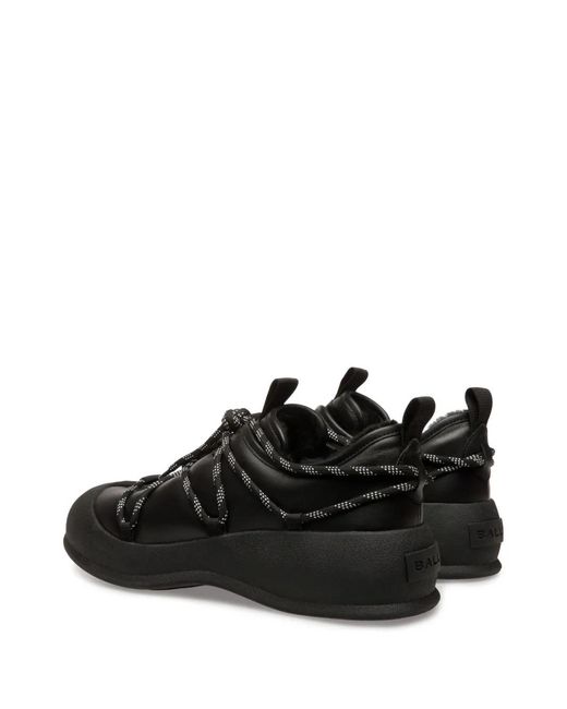 Bally Black Clayson Round-Toe Boots for men