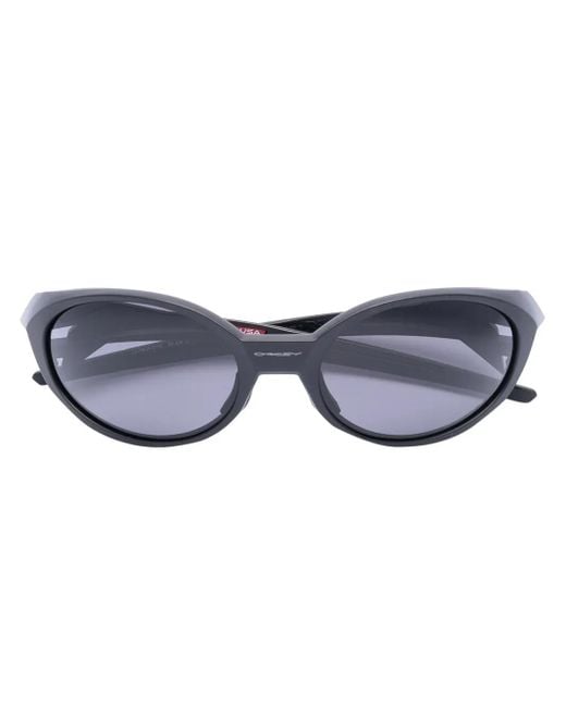 Oakley Blue Oval Frame Sunglasses
