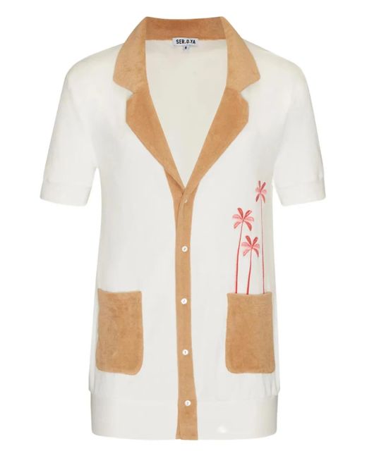SER.O.YA Bobby Vest in het White