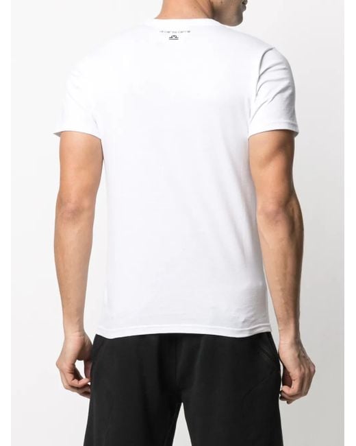 10 Corso Como T-Shirt Met Weegschaalprint in het White