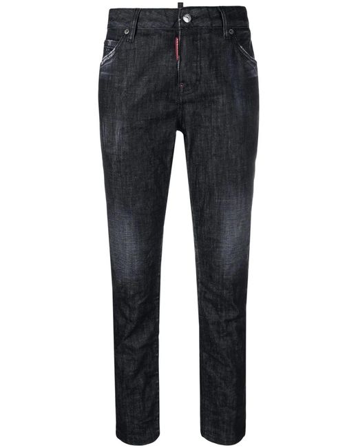 DSquared² Blue Tapered Jeans