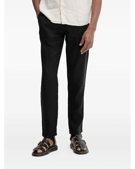 メンズ Marc O' Polo ロゴパッチ パンツ Black