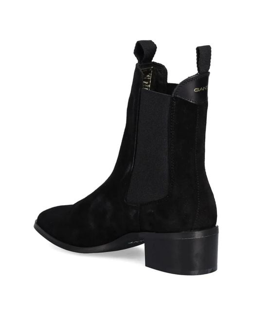 Gant Black Bottines St Broomly À Bout Pointu