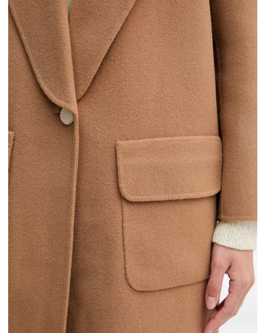 Hale Bob Natural Bob Single-Breasted Coat