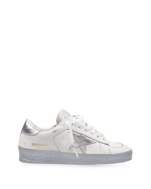 Golden Goose Deluxe Brand White Stardan Sneakers