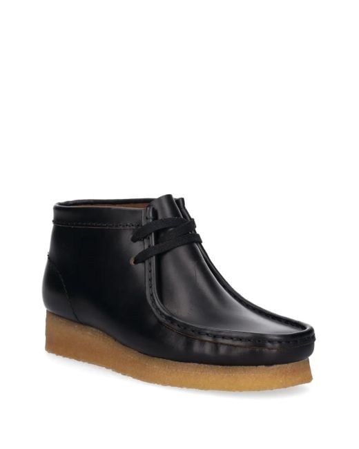 Clarks Black Wallabee Boots