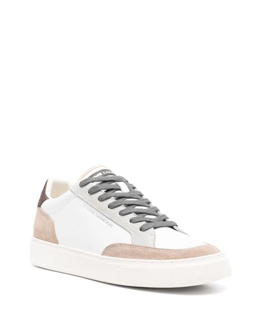 Crime London White Eclipse Sneakers for men