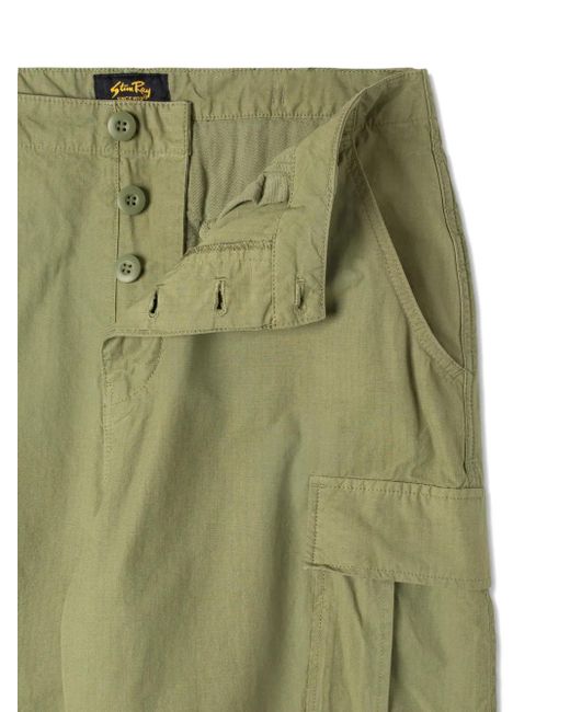 Stan Ray Green Ripstop Cargo Trousers for men